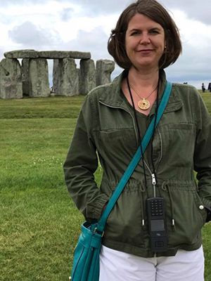 Sara Butler at Stonehenge