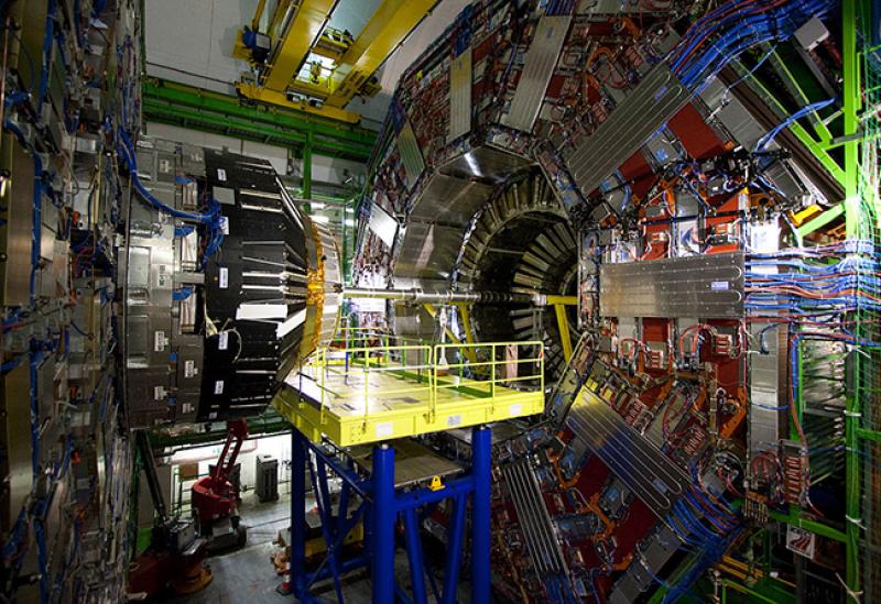 The Compact Muon Solenoid (CMS), a particle detector built on top of the Large Hadron Collider at CERN