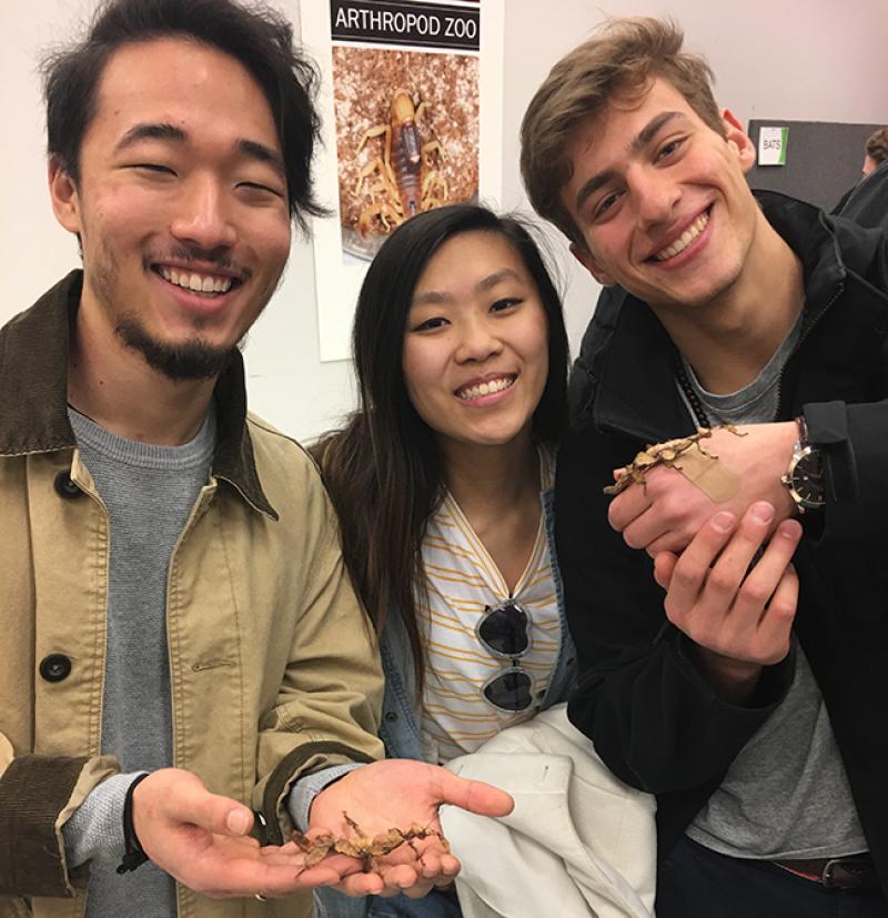 Visitors at the 2018 Museum of Biological Diversity Open House