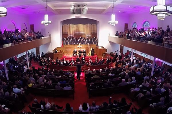 "Dream of Hope" concert in the 16th Street Baptist Church