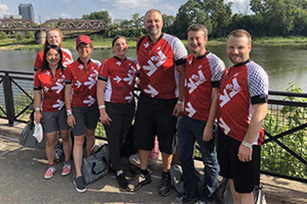 From Left: Team ASC Riders Bradley, Luo, Ritter, Wetzel, Smith, Leber, Biggerstaff).