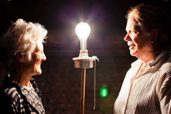 Ann Hamilton and Anne Bogart, Photo: Katie Spengler